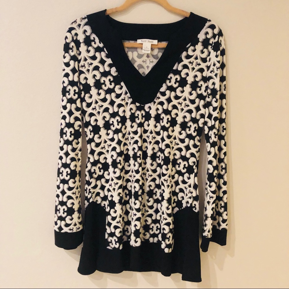 White House Tunic Beautiful Size Small